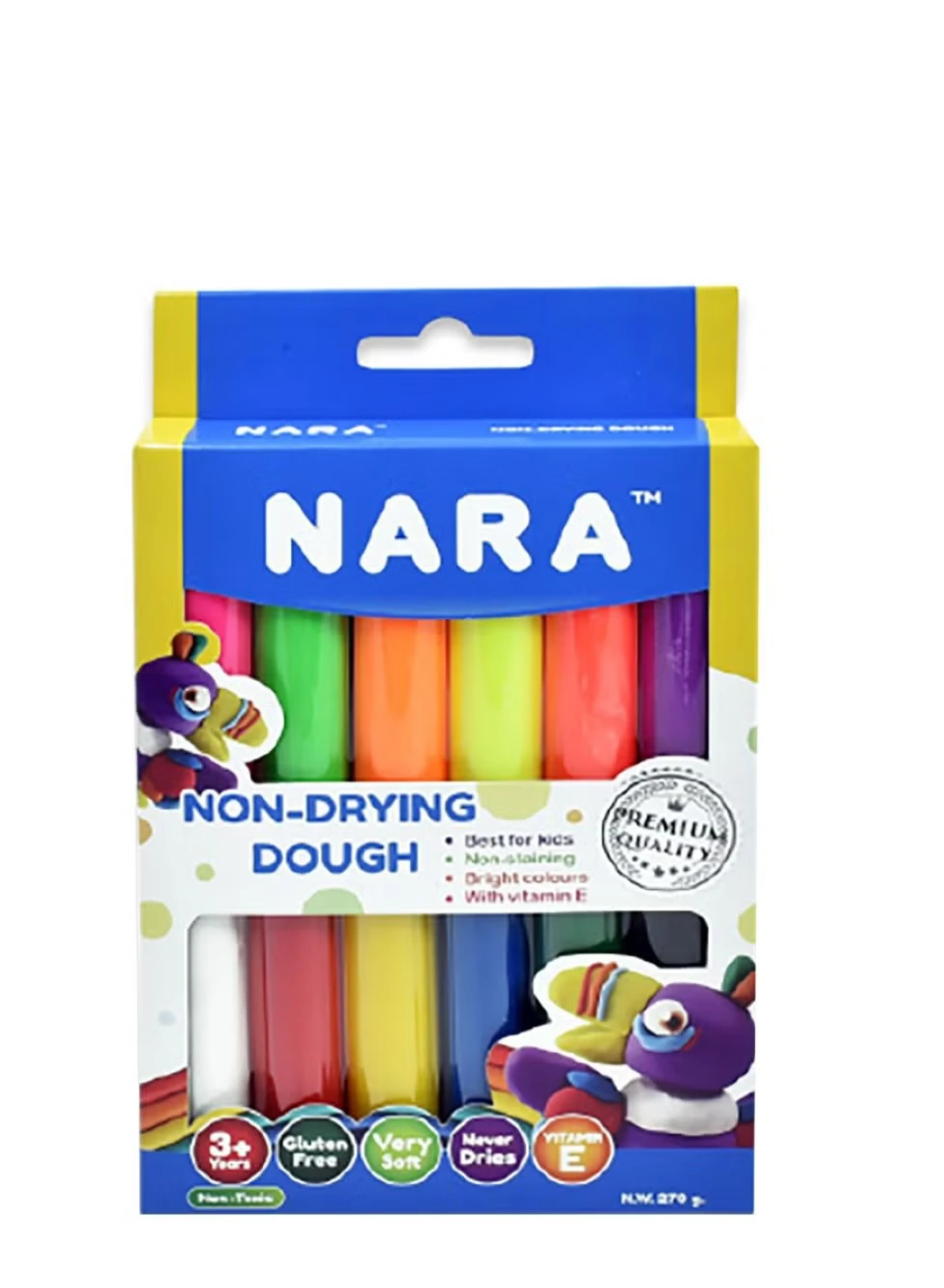 Kiddy Clay Non drying dough 150g neonviolet KC-NDD-PO-150-NEVT